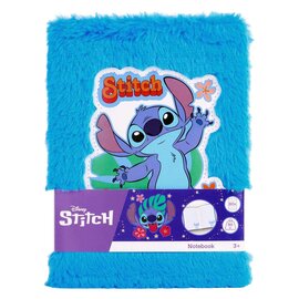 Stitch Pluche Notitieboek Lichtblauw