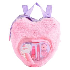 Create It! Beauty Make-up Set in Fluffy Rugtas Love Roze