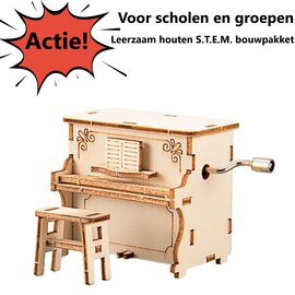 Houten bouwpakket Piano