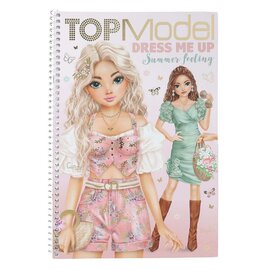 TOPModel Dress me up Summer Feeling Stickerboek