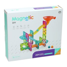 Magnetische Bouwset Knikkerbaan - 47dlg.