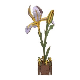 Houten 3D Bouwpakket Iris - 60dlg.
