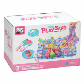 Speelzand Taartjes & Toetjes met Speelmat, 1kg
