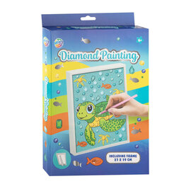 Diamond Painting Knutselset Schildpad