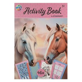 Activiteiten Boek Met Stickers - Paarden