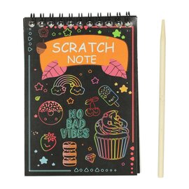 Scratch Notitieboek - 10 Blaadjes