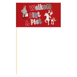 Zwaaivlag Sint & Co. - 22x12cm