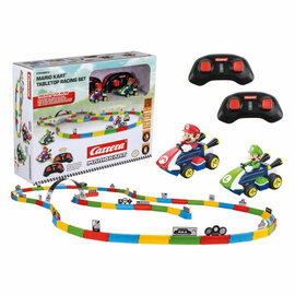Carrera RC 2,4GHz Mario Kart Tabletop Racing Set - Mario & Luigi 1:43
