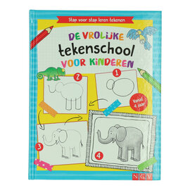 De Vrolijke Tekenschool voor Kinderen - Stap voor Stap