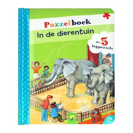 Puzzelboek in de Dierentuin