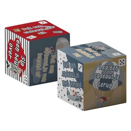 Dobbelsteen Sint & Co. - 12x12cm