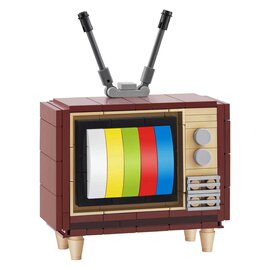 ZURU Max Premium Retro TV Bouwset in Verrassingsbal - 168dlg.