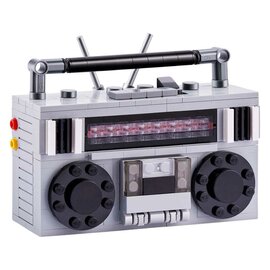 ZURU Max Premium Retro Draagbare Radio Bouwset in Verrassingsbal - 157dlg.