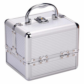 Make-up Koffer Zilver