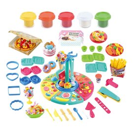 Playgo Luxe Eet Kleiset - 5 Kleipotjes