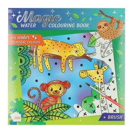 Magische Waterverfkleurblok Jungledieren