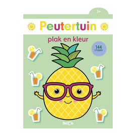 Plak en Kleur Peutertuin Ananas 3+