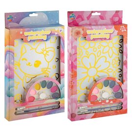 Waterverf Schilder Set - Inclusief 2 Kwasten