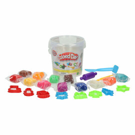 Kleiset in Opbergbox Uitsteekvormen Kerst - 12 Kleuren Klei