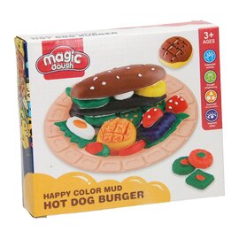 Kleiset Eten Broodje Gezond - 4 Kleuren Klei