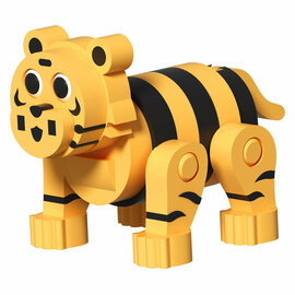 Foam Bouwset 3D Tijger