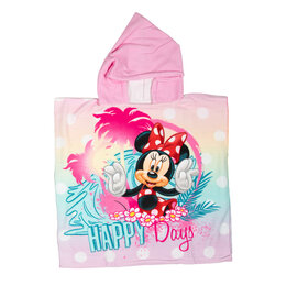 Handdoek Poncho Minnie Mouse 55x110cm