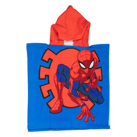Handdoek Poncho Spiderman 55x110cm