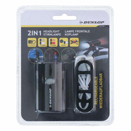 Dunlop 2in1 Hoofdlamp