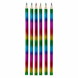 4-in-1 Regenboog Kleurpotloden, 6st.