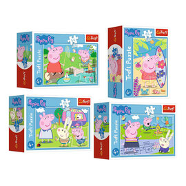Mini Puzzel Peppa Pig - 54st.
