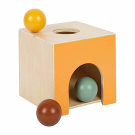 Small Foot - Houten Montessori Knikkerdoos FSC