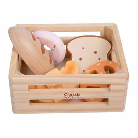 Classic World Houten Krat met Brood