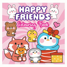 Happy Friends Kleurboek - 96pag.