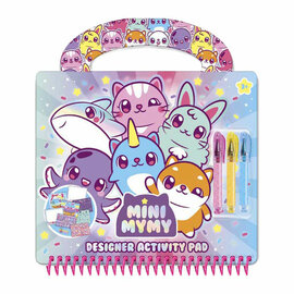 Mini MyMy Designer Activiteitenblok + 3 Gelpennen