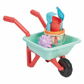 Ecoiffier Kruiwagen met Accessoires - 7dlg.