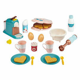 Ecoiffier Vert Azur Koffietijd 3in1 Set - 21dlg.