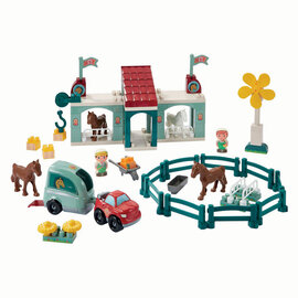 Ecoiffier Abrick Paardenrenbaan - 60dlg.