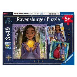 Ravensburger Disney Wish Legpuzzel, 3x49st.