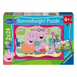 Ravensburger Legpuzzel Peppa Pig - 2x24st.