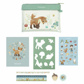 Little Dutch Etui Met Inhoud Forest Friends - 7dlg.