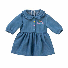 Corolle Spijkerjurkje voor Babypop, 36cm