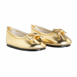 Corolle Gouden Ballerina Schoenen voor Poppen, 36cm