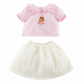 Corolle T-Shirt met Jurkje Kleine Ontdekker - 36cm