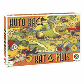 Bordspel Spellen van toen - Auto Race/Kat & Muis