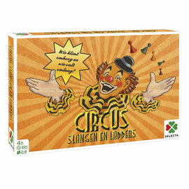 Bordspellen van toen  - Circus & Slangen en Ladders