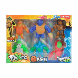 Anti Stressfiguur Flexerz 6cm - 6st.