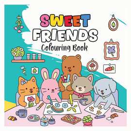 Sweet Friends Kleurboek - 96pag.