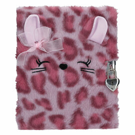 TOPModel Cosy Cat Dagboek met Slot