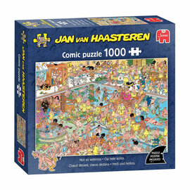 Jan van Haasteren Legpuzzel - Op Hete Kolen - 1000st.