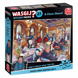 Wasgij Mystery 27 Legpuzzel - Vlam in de Pan!, 1000st.